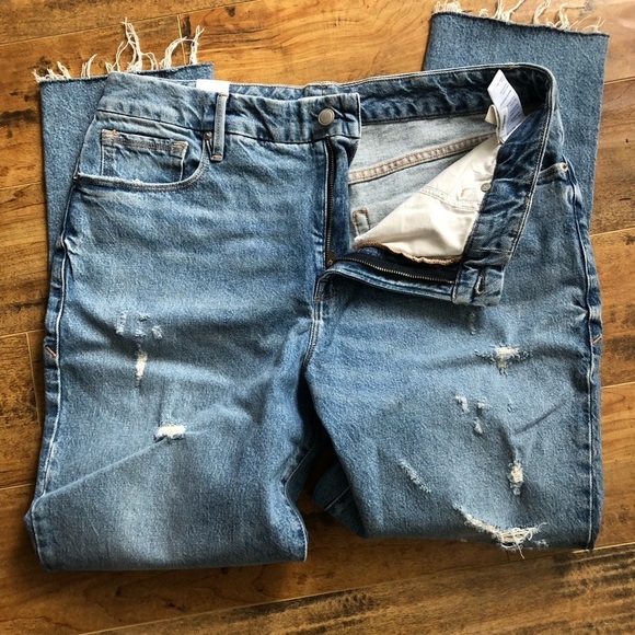 𝅺***nwt*** GOOD AMERICAN Weekender High-Waisted Jeans - Picture 16 of 16